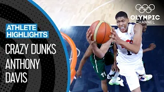 19-year-old Anthony Davis' Best Dunks at London 2012 | Athlete Highlights