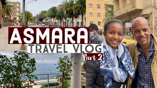 ERITREA TRAVEL VLOG: 📸 GUESS who I MET ???(Asmara Palace, Markets & Cafes☕️)