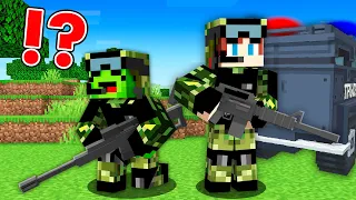 Mikey and JJ Became Super FBI in Minecraft - Maizen JJ and Mikey Challenge