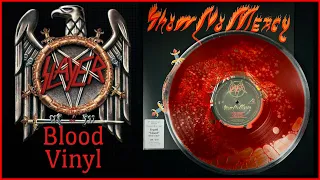 Slayer: Show No Mercy “Blood” Filled Liquid Vinyl 40th Anniversary Remaster from Metal Blade Records