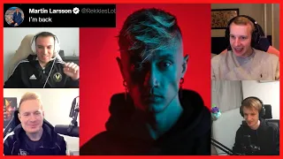 Streamers React to Rekkles joining FNATIC