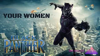 White Town - Your Woman Remix(BLACK PANTHER VERSION)| Dark Visualizer