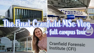 (OC) Cranfield University Campus Tour & Move Out Vlog (my last ever Cranfield MSc vlog)