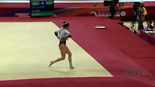 MOORS Brooklyn (CAN) - 2018 Artistic Worlds, Doha (QAT) - Qualifications Floor Exercise