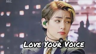 Taehyung - Love Your Voice [Fmv]