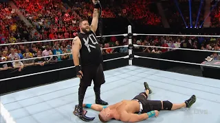 Kevin Owens confronta y ataca a John Cena - WWE Raw 18/05/2015 (En Español)