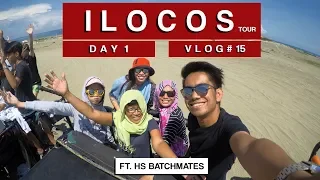 ILOCOS - DAY 1 -  PAOAY CHURCH - SAND DUNES - BANGUI WINDMILLS - PATAPAT