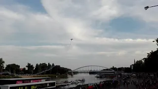 Peter Bessenyei stunt flight @Szeged - 16/07/2018