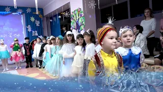 Новогодний утренник "Снежная королева",    2017г