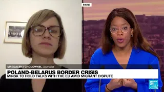 EU confirms 'technical talks' with Belarus on migrants • FRANCE 24 English