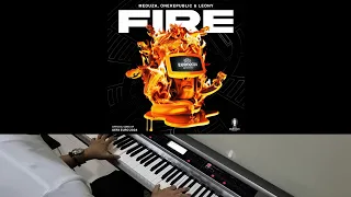 Meduza, OneRepublic & Leony - Fire (Official UEFA EURO 2024 Song) (Jarel Gomes Piano)
