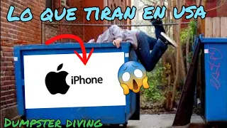 DUMPSTER DIVING🇺🇸🇲🇽increible Lo Que Tiran En USA