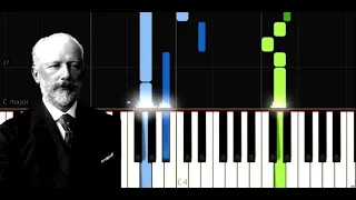 Tchaikovsky - German Song from Children's Album, Op 39, No  17 - Easy Piano Music