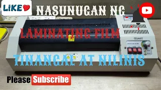 How to clean Laminator (Burnt Laminating Film)