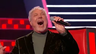 Tom Jones Singing "Its Not Unusual" In The Voice UK 2021