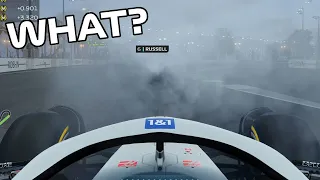 The SCARIEST engine failure on F1 22...