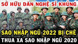 Sao Nhập Ngũ 2022 bị chê thua xa Sao Nhập Ngũ 2020 dù sở hữu dàn nghệ sĩ khủng | Tin Nhanh 3 Phút