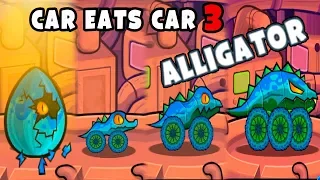 Машина Ест Машину 3 ВСЕ СТАДИИ Инкубации АЛЛИГАТОРА новой тачки Car Eats Car