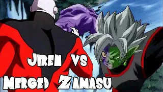 Jiren vs Merged Zamasu