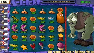 Plants vs Zombies | All I. Zombie Chapter Unlocked in 15:54 Minutes : GAMEPLAY FULL HD 1080p 60hz