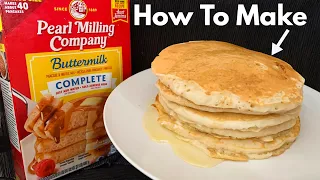 How To Make Pearl Milling Company - Aunt Jemima Pancakes - Just Add Water