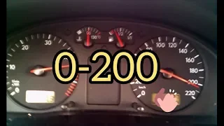 Passat 1.8 t 0-200 hızlanma 4.viteste 210 km