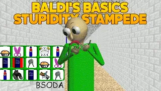 TRY HARDER 💀 | Baldi's Basics: Stupidity Stampede [Baldi's Basics Mod]