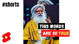 This Words By Sadhguru Are So True😳 |#shorts #trending