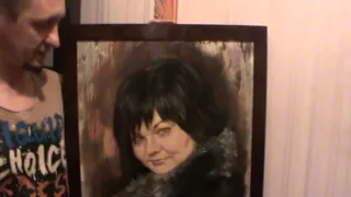 Портрет маслом на холсте художник Александр Рысаков - особенная техника.