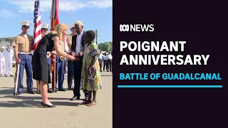 Solomon Islands commemorates Battle of Guadalcanal 80th anniversary | ABC News