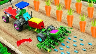 Diy tractor making the most modern plow to planting carrot fields | Diy tractor machine | @Sunfarm