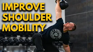 How To Do A Kettlebell Half Kneeling Windmill Press | FREE Shoulder Growth Guide