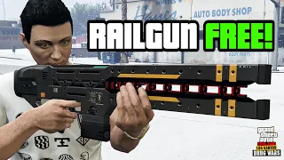 GTA 5 - How To Unlock RAILGUN Early For FREE!