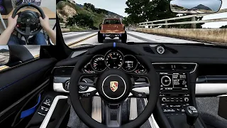 GTA 5 - 2019 Porsche 911 Speedster [Steering Wheel gameplay]