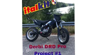 Derbi DRD Pro projekti #1 || Kone kasaan!