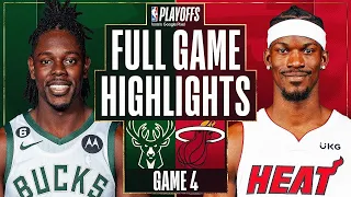 Miami Heat vs. Milwaukee Bucks Full Game 4 Highlights | Apr 24 | 2022-2023 NBA Playoffs
