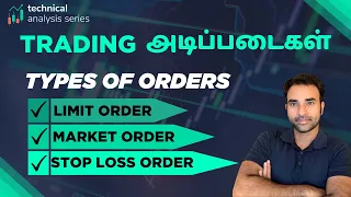 How to Place Intraday Orders Tamil? | Order Types Explained Tamil | Stop Loss, Market, Limit