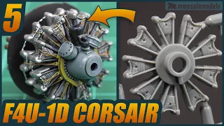 1/48 F4U-1D Corsair - ep 5 - Tamiya plastic scale model build