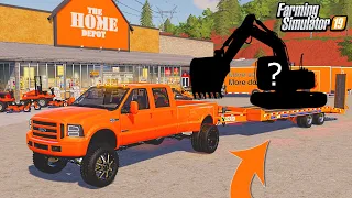 I BOUGHT NEW RENTALS FOR HOME DEPOT! | (ROLEPLAY) FARMING SIMULATOR 2019
