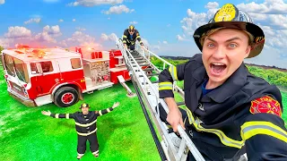 I BOUGHT A REAL FIRE TRUCK!!
