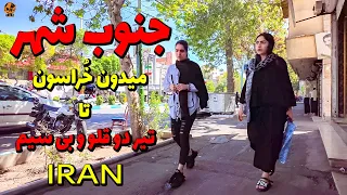 Inside Tehran 2024 walking Tour on South Tehran 4k - Iran Cost of Living