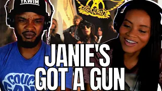 WHERE IS THIS FROM? 🎵 Aerosmith JANIE'S GOT A GUN Reaction