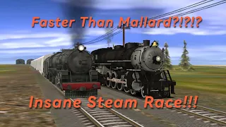 Epic Steam Race: Rio Grande M-64 Vs. SAR 500 Class (Viewer’s Request)