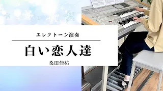 白い恋人達　エレクトーン演奏【レジスト修正&オーディオ録音版】