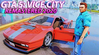 GTA 5 VICE CITY REMASTERED 2020 | 4K ГРАФИКА | ЧТО ИНТЕРЕСНОГО?