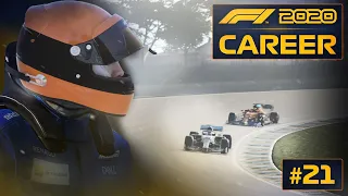 DRAG RACING TO THE FINISH! F1 2020 McLaren Driver Career Mode Season 1 Round 21 Brazilian GP!