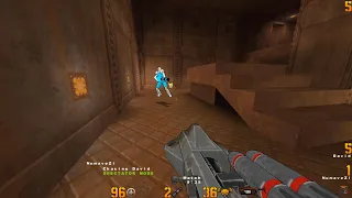 QUAKE 2 | EDL #13 GRAND FINAL | David vs NumaveZi - 3rd map q2dm1 (The Edge)