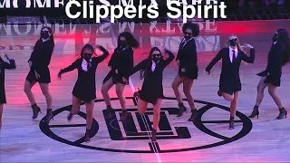 Clippers Spirit (Los Angeles Clippers Dancers) - NBA Dancers - 1/8/2022 dance performance