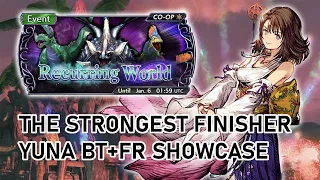 196M BT Damage NO LAUNCH! | Yuna BT Nuke Showcase | Recurring World SHINRYU [DFFOO]