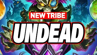 Undead Join Battlegrounds and Our Build Is Insane | Dogdog Hearthstone Battlegrounds